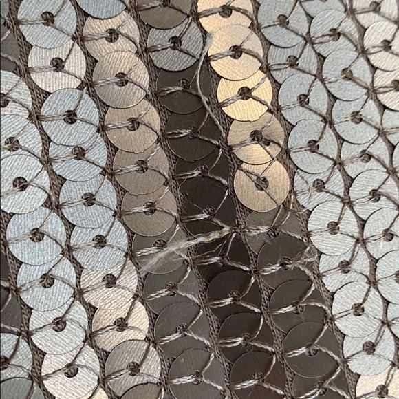 BEDO Gold Sequin Mini Skirt - Picture 4 of 6